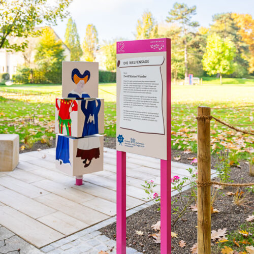 Station Zwei des Sagenwegs