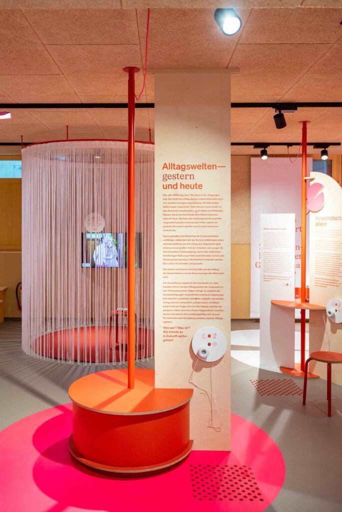 Titel der Ausstellung im Bauernhausmuseum Wolfegg
