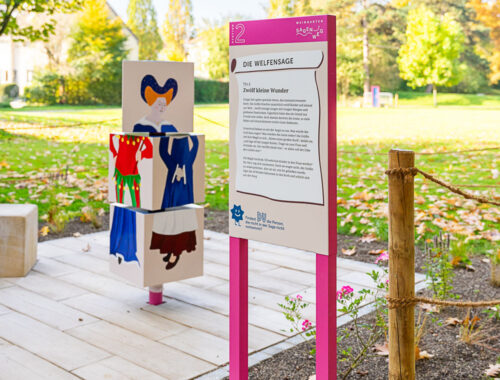 Station Zwei des Sagenwegs