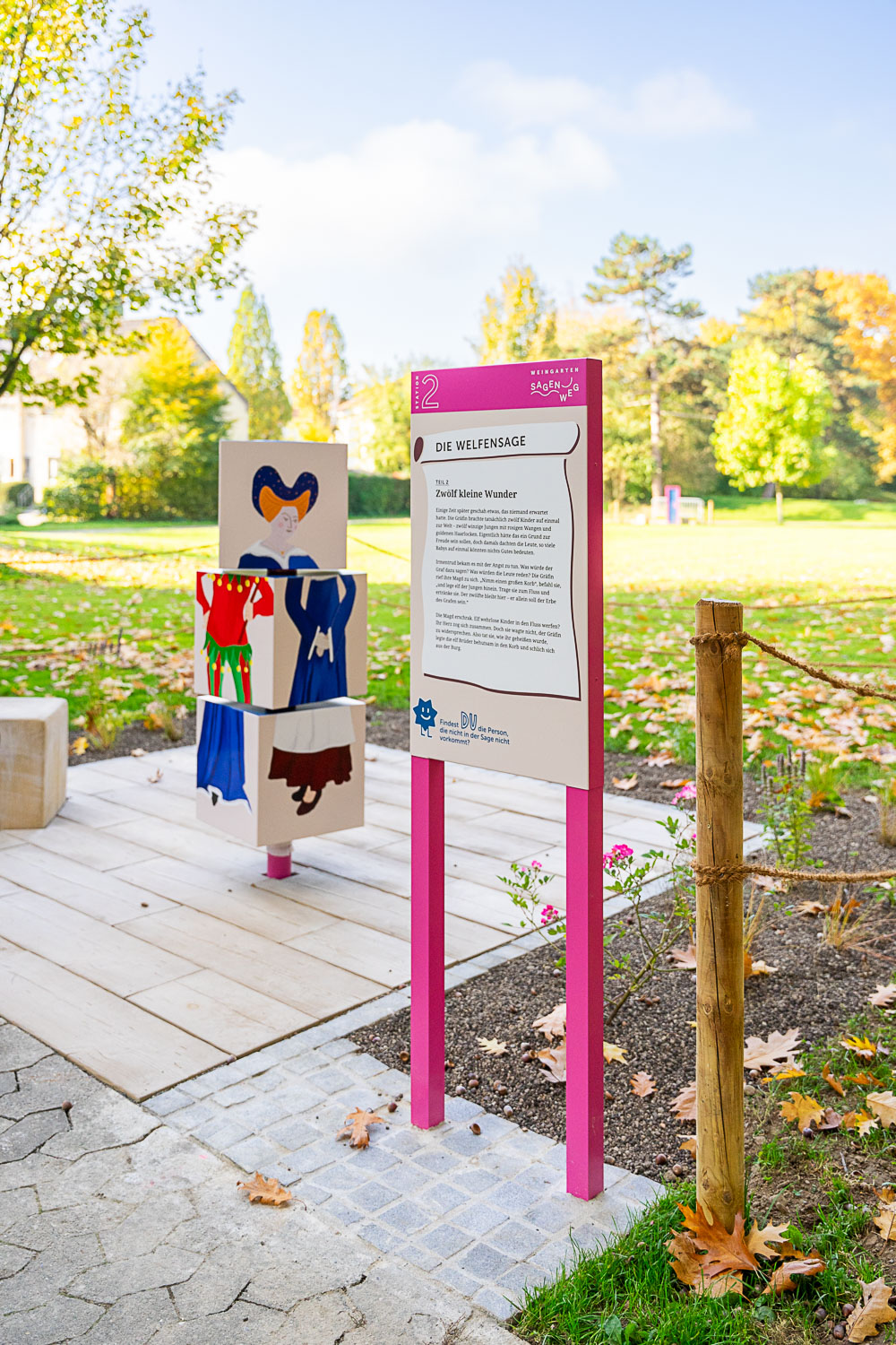 Station Zwei des Sagenwegs